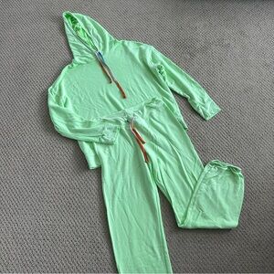 Sundry pop line jogger and hoodie Set